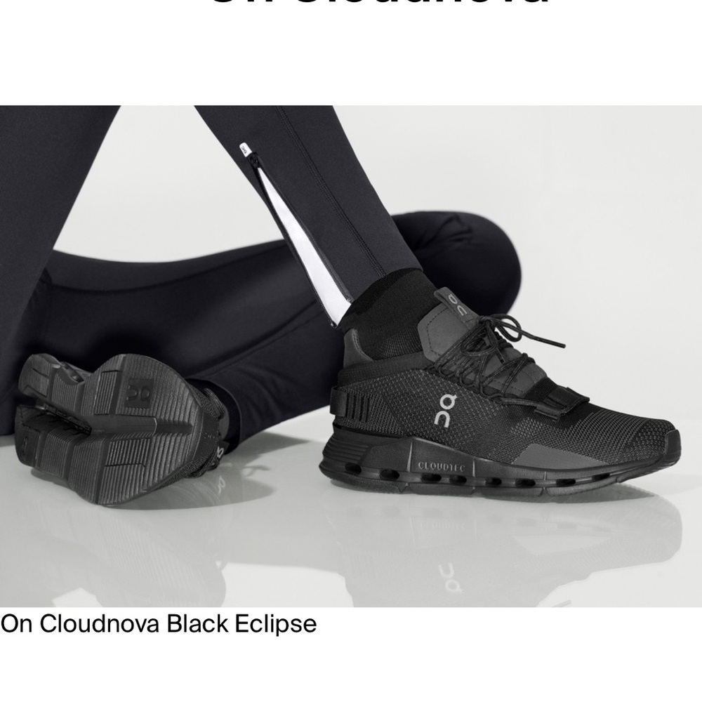 🌷- ON CLOUD🔴CLOUDNOVA Swiss engineering women size 7